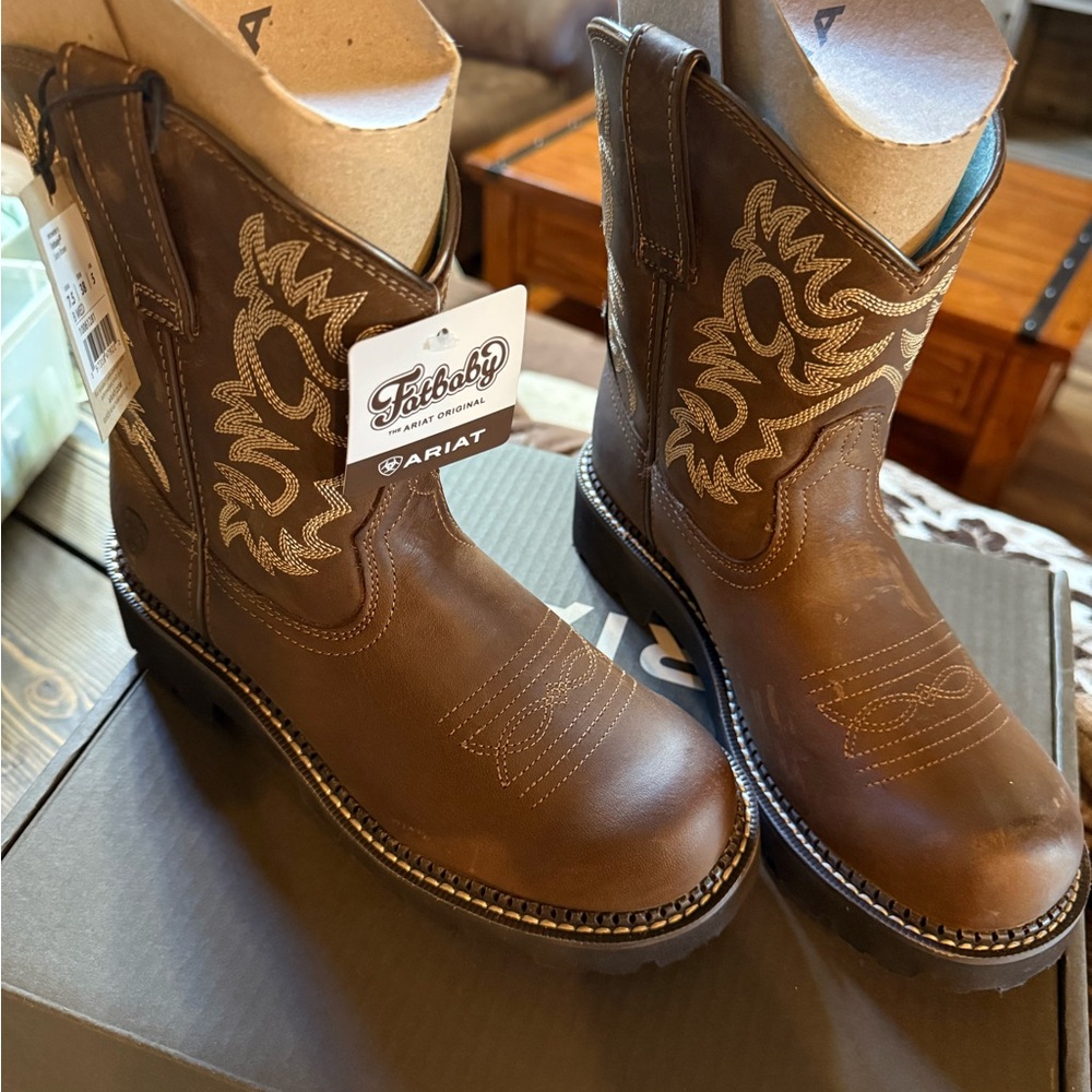 Ariat Sassy Brown Fatbaby Boots